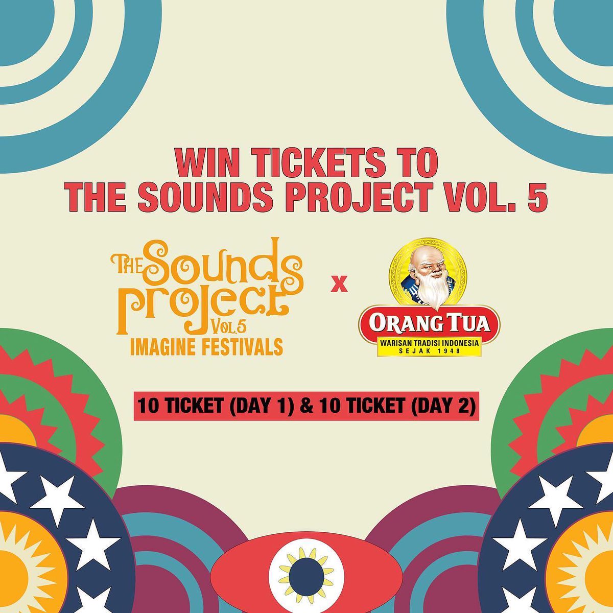 soundsproject_'s tweet photo. GIVEAWAY ALERT!

Buat kamu yang belum punya tiket, @anggur_ot mau bagi-bagi 20 tiket gratis nih! (10 tiket day 1 &amp; 10 tiket day 2)

Untuk informasi lebih lanjut, kepoin di laman Instagram @thesoundsproject!
🔗 https://t.co/nfcKd7R71Q https://t.co/DINpC6TY83