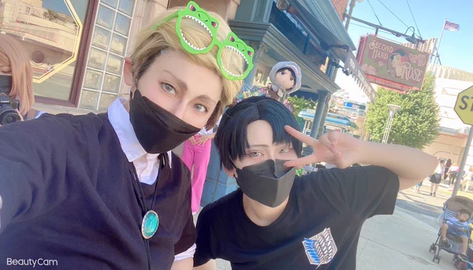 ピィさんリヴァイとエルリ 