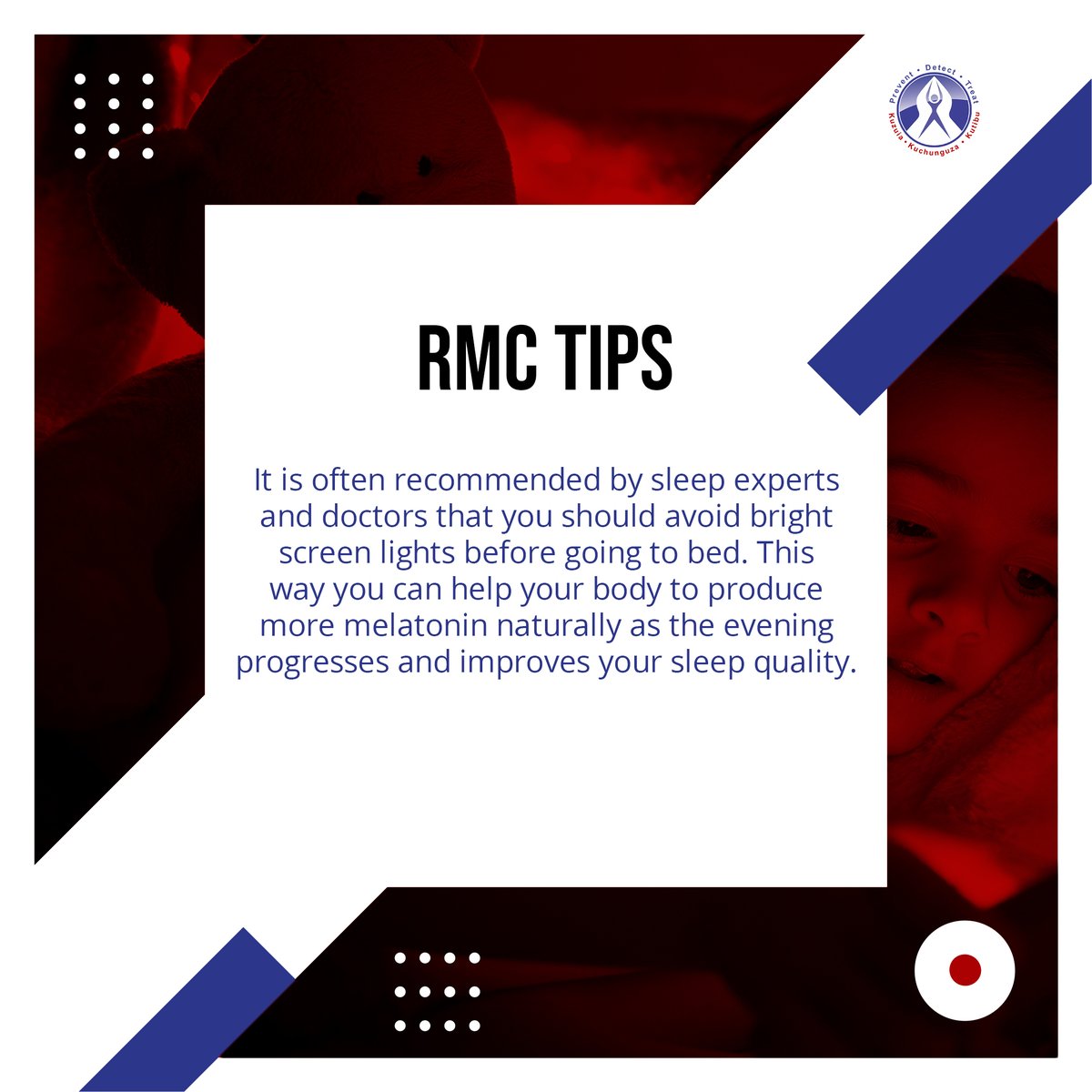 We spend hours on our mobile &amp; laptop screens. This causes a lot of damage to our eyes. From drying our eyes &amp; pain, burning sensation to cataracts, there are many problems one faces. That's why it is recommended to avoid using mobile or any electronic device before sleeping.