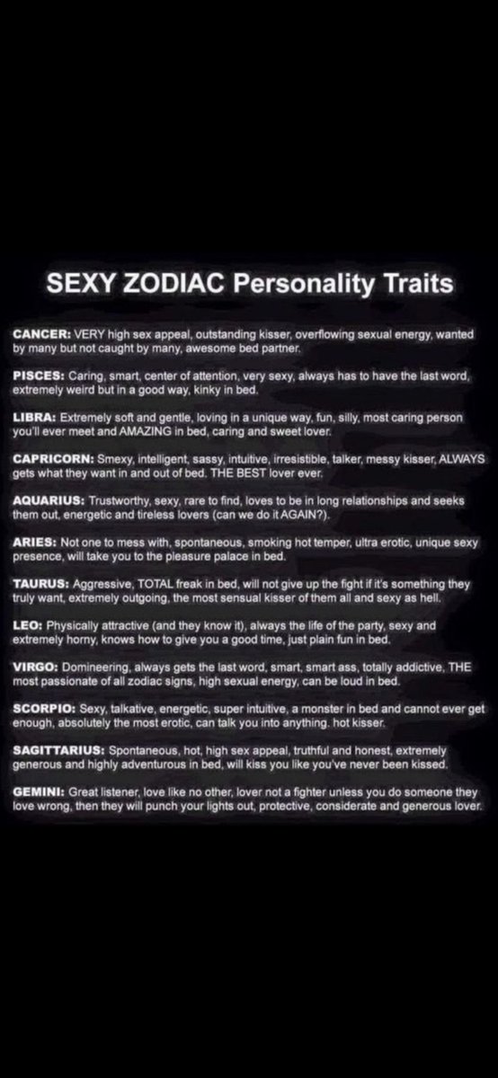 BigoneIvana's tweet photo. Capricorn…only partially accurate and I am NOT a messy kisser! https://t.co/bMOIbkwGaE