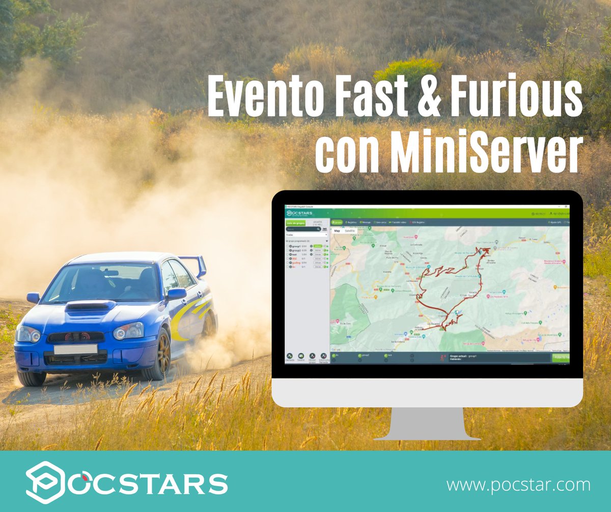 Un cliente de POCSTARS dirige un club de carreras de autos que organiza dos eventos al año. Necesitaban servicios push-to-talk en una zona amplia. 

#POCSTARS #PoC #PTT #racing #miniserver
