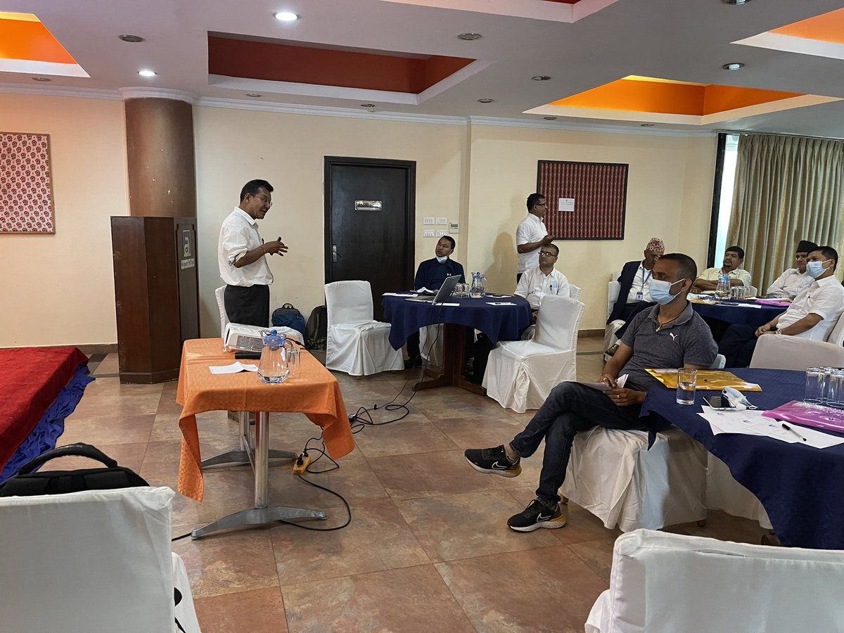 reshu_karki's tweet image. Happening now! Pre-departure briefing for @CTEVTNepal and #moest officials. The study tour to Manila enhances capacity on quality assured TVET, industry-institution collaboration for employability through lectures, group work and industrial visits! @npBritish @EUinNepal