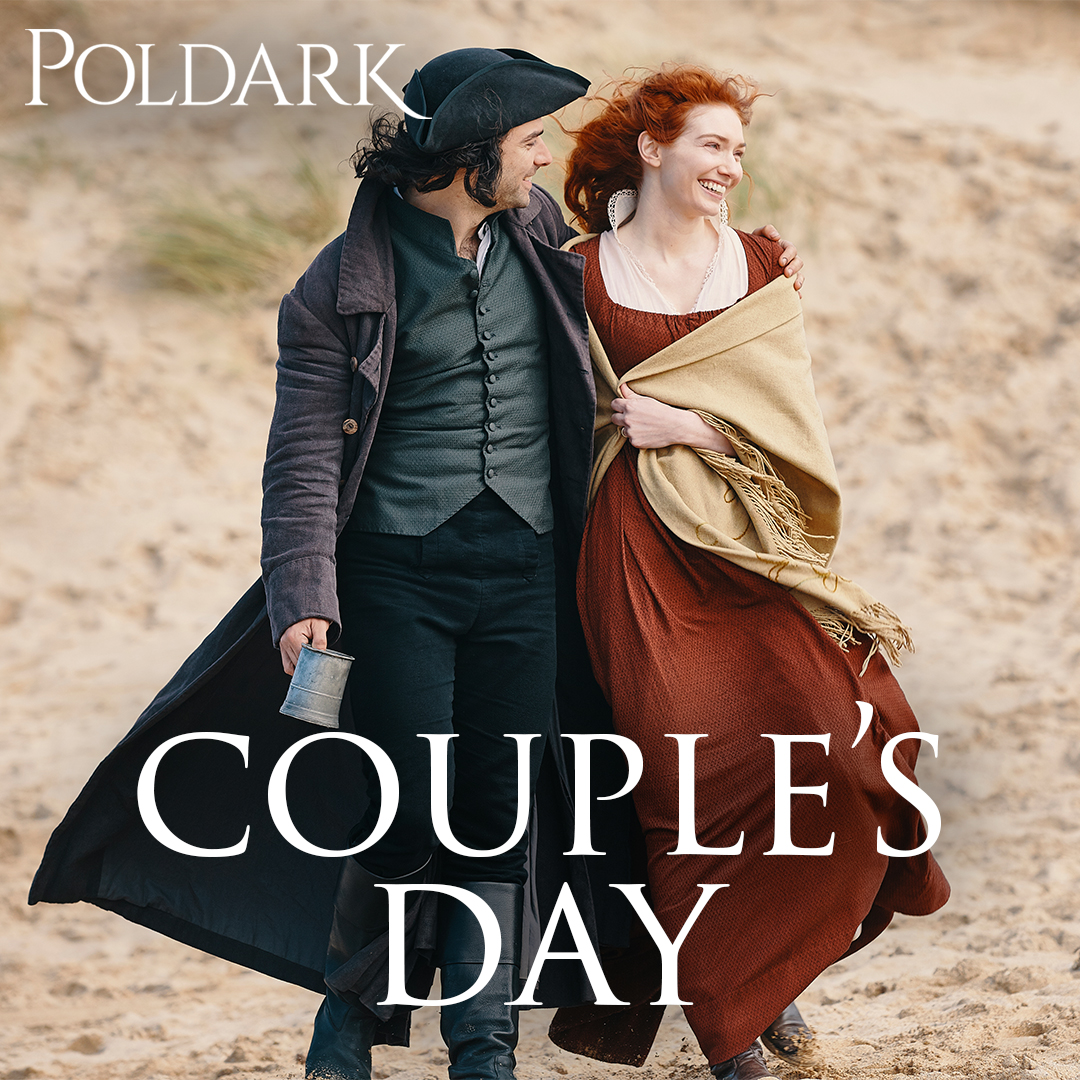 Ross and Demelza are #CoupleGoals ❤️ #NationalCouplesDay #Poldark