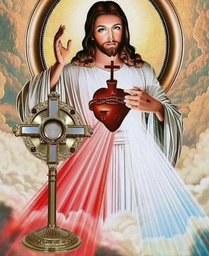 May the Heart of Jesus, In the Most Blessed Sacrament, be praised, adored and Loved with grateful affection, at every moment, in all tabernacle of the world, even to the end of time. Amen.
#ThursdayDevotion #BlessedSacrament