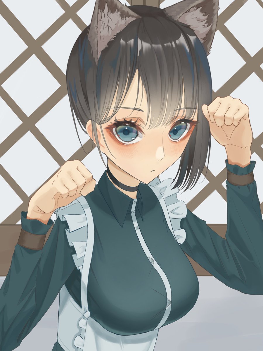 にゃんにゃんポーズ慣れてなさすぎてファイティングポーズみたいになる子 イラスト 匠 フォロワー増やしたい のイラスト にゃんにゃんポーズ慣れてなさすぎてファイティングポーズみたいになる子 イラスト 匠 フォロワー増やしたい のイラスト