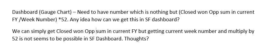 nazeerahamed's tweet photo. Salesforce Dashboard Question @asksalesforce #Salesforce #Dashboard https://t.co/jmVGvkHZoM