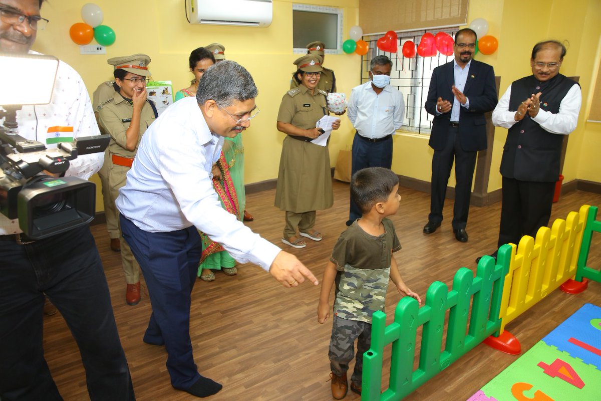 A state of the art CRECHE facility was inaugurated in GST Bhawan, Chennai by Sh. Mandalika Srinivas, Pr.Chief Commissioner, Tamil Nadu and Puducherry Zone, as a welfare measure.