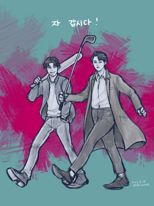 二人で仲良くカチコミしてくれ… #JWDS 