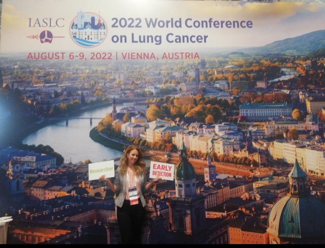 tracepigen's tweet photo. @CavicMilena at #WCLC2022 organized by #IASLC. The abstract was selected for a press release during a daily Congress highlights session. #lungcancerscreening #challenges #lowincomecountires #middleincomecountries https://t.co/76M3ZNKyox