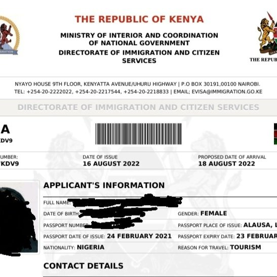 SlickaceLtd's tweet photo. Going to Kenya? Stressless e-visa processing, 24-48hours is guaranteed with us!

#evisa #Kenya #kenyavisa #travel #traveltokenya #Africa #summerinafrica https://t.co/b80EHtpmrY