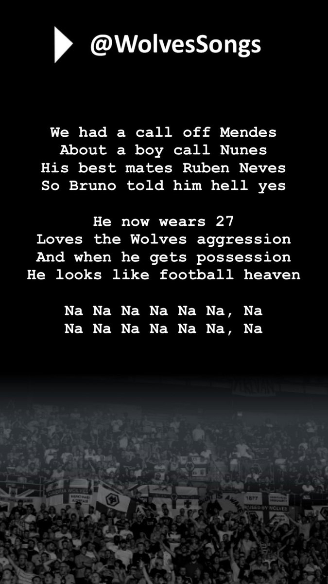 👤 Matheus Nunes
📍TBC
📅 18/08/22
🐺Anonymous
🎶 SASH! “Ecuador”
#wwfc #WolvesSongs