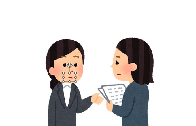 ちなみにへの字の口の部分はこのように作っています。イラストが前面に出てくるスライドでは、表情もわかりやすさに直結するのでこだわるのがおすすめです。への字口を作るためだけに召喚されるサラリーマンの悲哀よ 