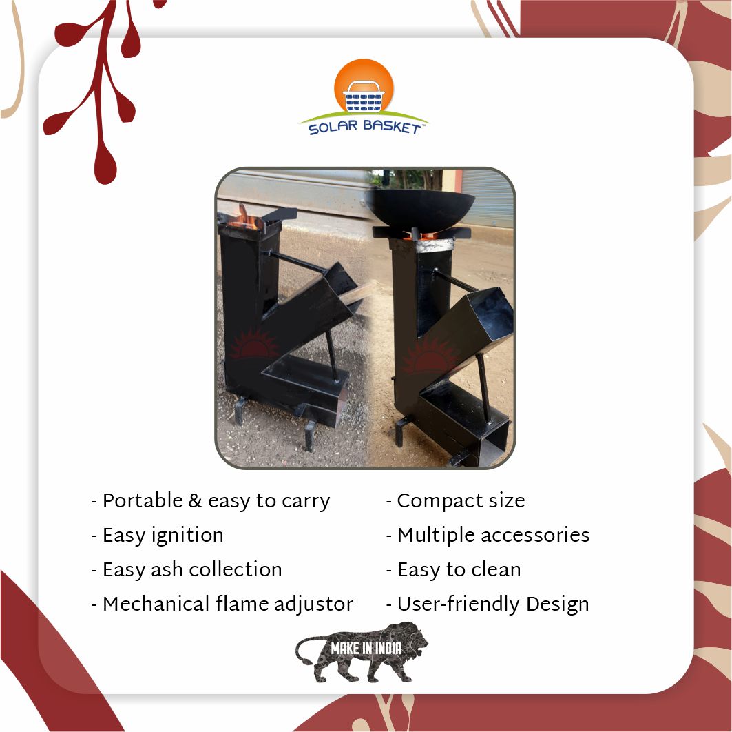 solar_basket's tweet photo. Wood Stove
It is a multi-purpose stove. It can be used for cooking and barbeque; it can also be used as a campfire and a charcoal room heater.

#urjamandal #woodstove @UrjaMandal https://t.co/iUpuLaySKx