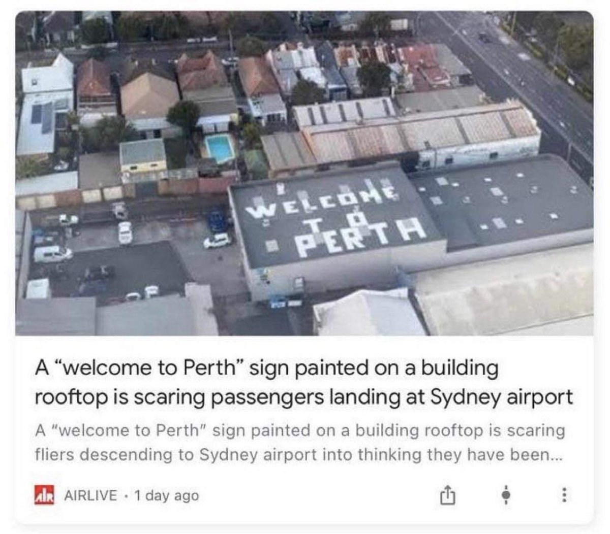 Don’t you just love Aussie humour?