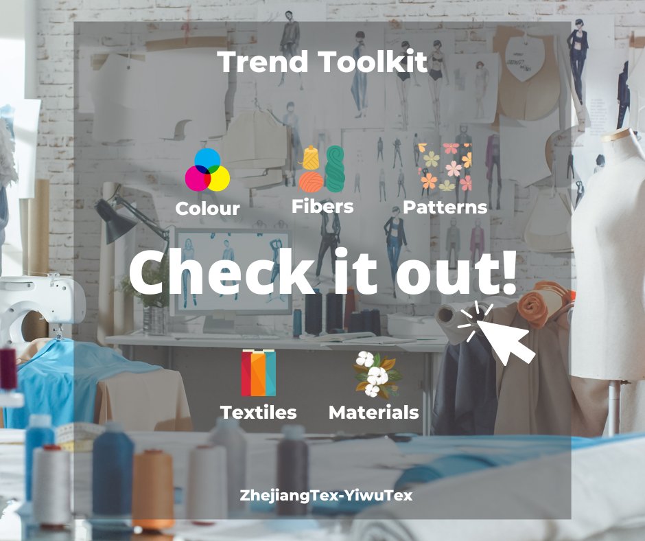 ZhejiangTex's tweet photo. To find out the future trends on colors, fabrics &amp; much more download the SOURCING S/S '23 + A/W '23-'24 Trend Toolkit below. This toolkit covers all the details you need to be informed across the industry.📖

Source: https://t.co/hdkSWhPy6F

#YIWUTEX #MarketNews https://t.co/NMS1qBnDp5