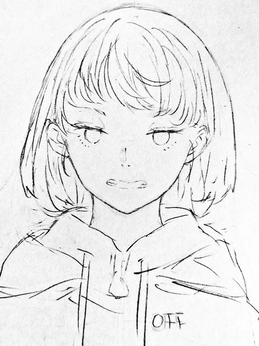 A little during lunch break_✍Drawing 
