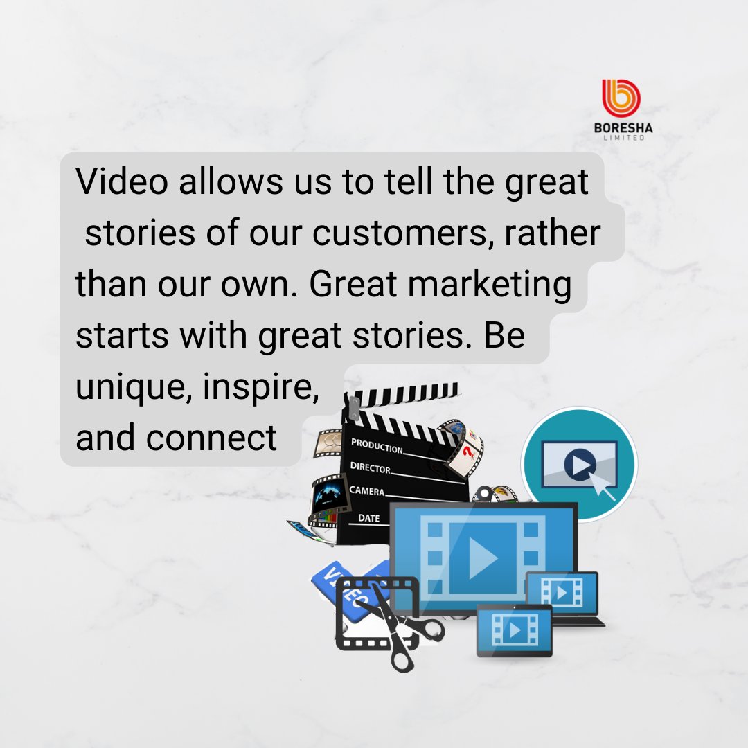 Boreshaltd's tweet photo. Videos are the backbone of your brand's visual storytelling. We have an amazing team that provides ground &amp; aerial shots to give you the best visual product. Work with Boresha. Work with creatives.

#workwithcreatives #digitalmarketing https://t.co/qts80XROZ8