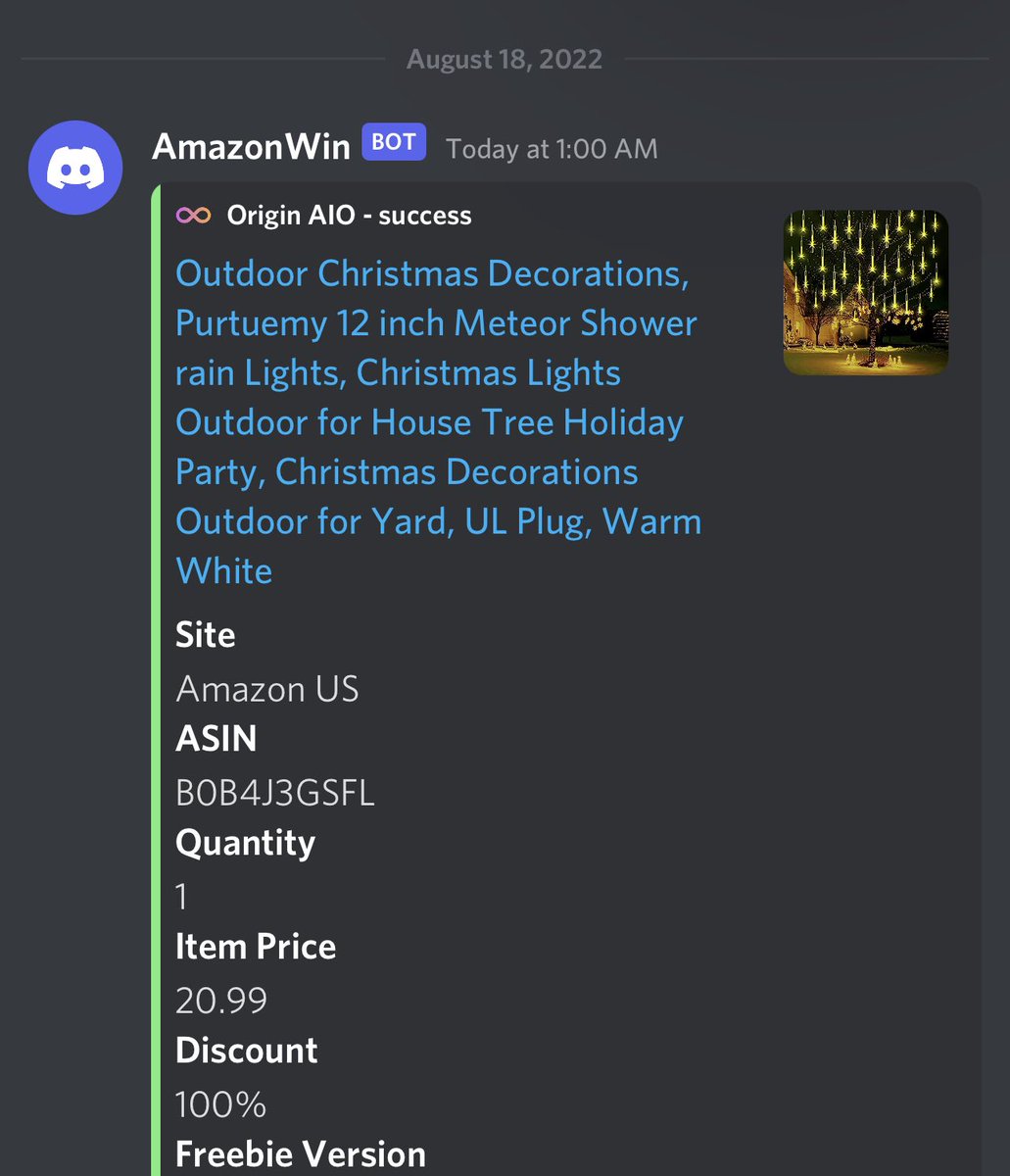 Rhe Don (@dtron23) on Twitter photo Ber months is coming! Thank you π
<a href="/Origin_AIO/">OriginAIO</a> for the early Christmas decoration ππ
proxy: <a href="/polarchefs/">Polar Chefs</a> <a href="/SauceProxy/">Sauce Proxies</a>
server: <a href="/Sauceservers/">Sauce Servers</a> Ber months is coming! Thank you π
<a href="/Origin_AIO/">OriginAIO</a> for the early Christmas decoration ππ
proxy: <a href="/polarchefs/">Polar Chefs</a> <a href="/SauceProxy/">Sauce Proxies</a>
server: <a href="/Sauceservers/">Sauce Servers</a>
