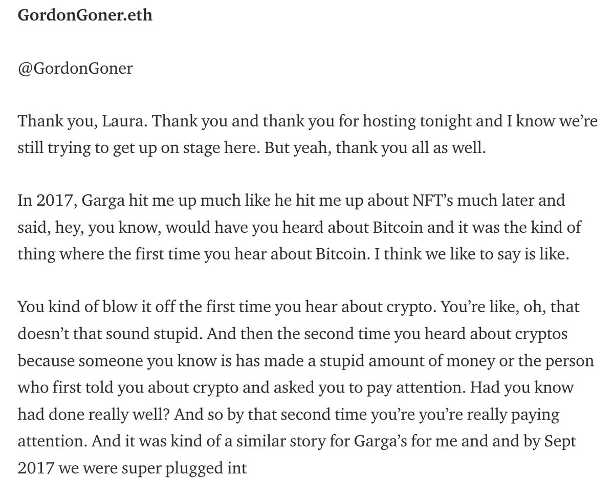 <a href="/BoredApeYC/">Bored Ape Yacht Club 🍌</a> read full text from twitter spaces: x.com/GM42nft/status… (🔜 quality edition coming soon)