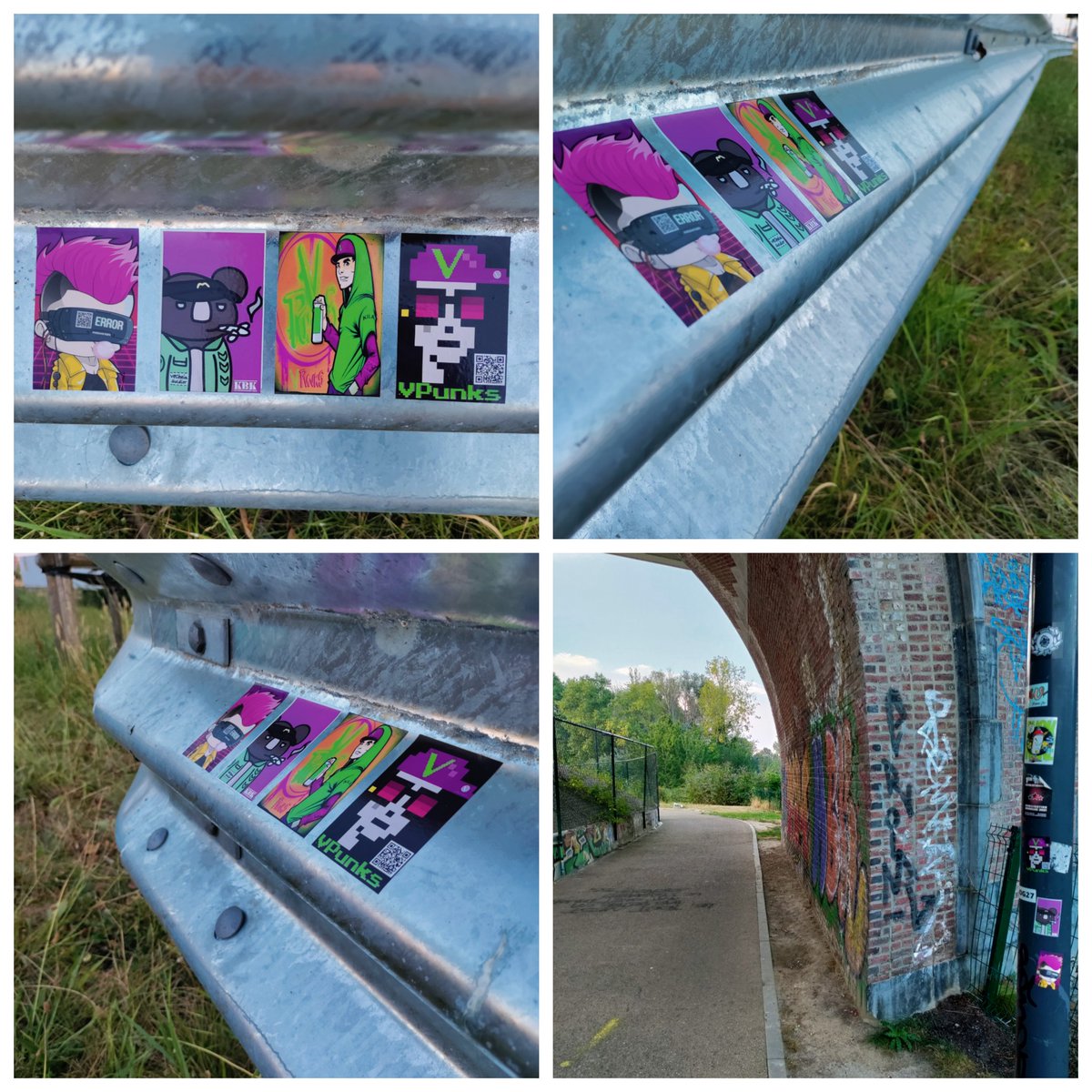 vpunker69's tweet photo. We're not perfect but we make a perfect combination #vefam 💎

@kBk_NFT 
@vpunksofficial 
@VFlameStudios @Metaversials 
@kila 😜

#NFTshill #stickers #VeFam #family $vet #Ethereum #SolanaNFT #tezos #CNFT #stickergang #NFTs #NFTcollectibles #NFTCommunity https://t.co/OeXZuX7Ejh