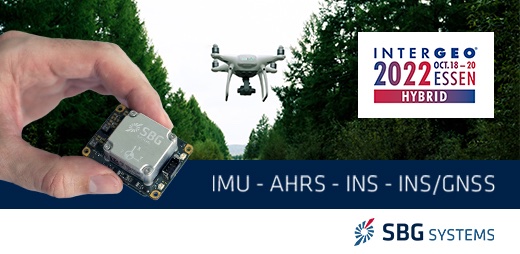 SBG Systems will be exhibiting at the next #Intergeo show, in Essen, in October. Join us on booth #E3.024 - Hall 3 to discover our brand-new Quanta Micro GNSS aided INS, offering outstanding performance for an incredible SWaP. More info➡️bit.ly/3K3QU0H
<a href="/InsideIntergeo/">INTERGEO</a>