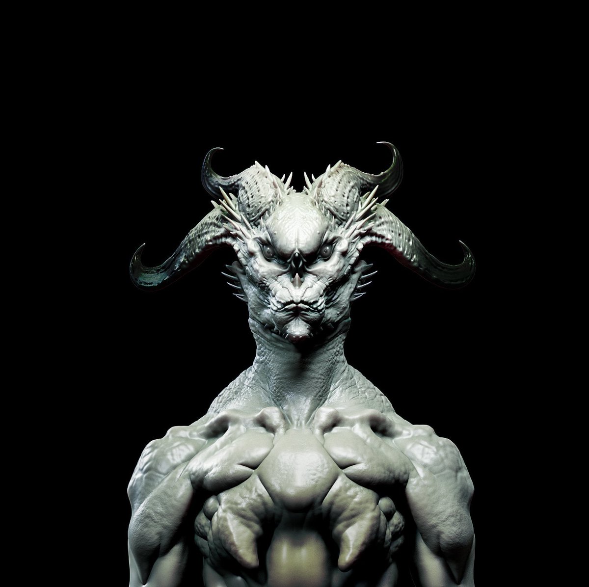 klicek_'s tweet photo. Big and scary Alien from outher space!!1 via @artstationhq https://t.co/u1aujZJmui https://t.co/YDJ5i2d03k