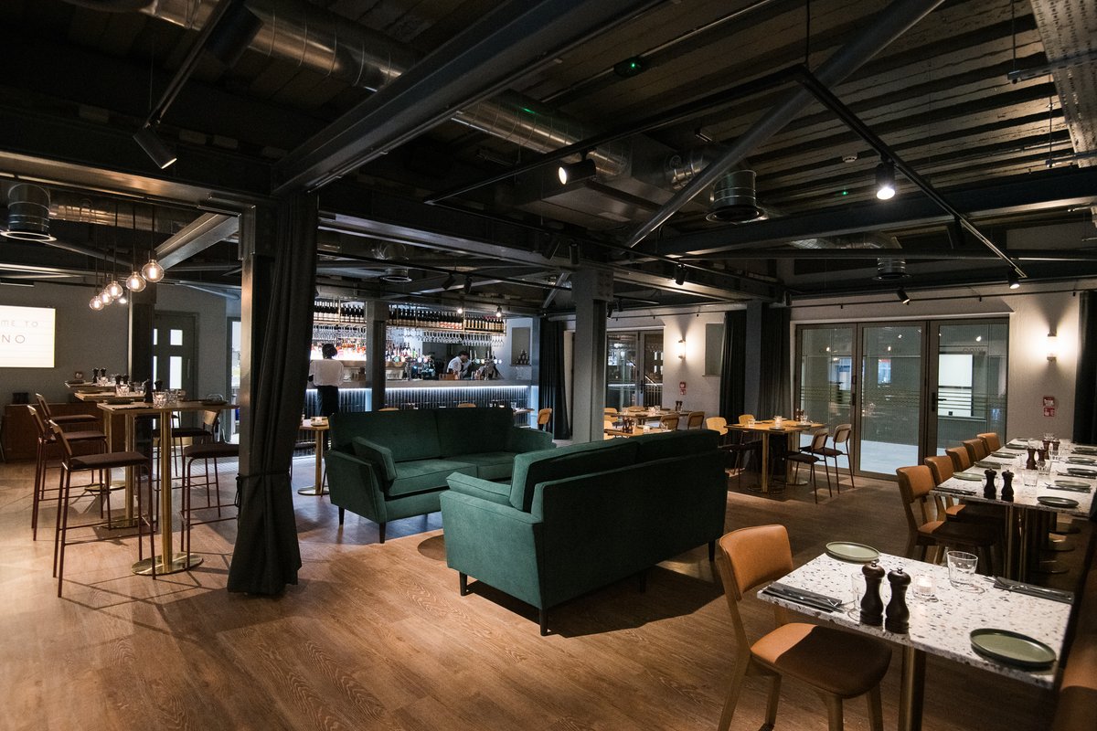 OPERA NORTH RESTAURANT - With the hoardings now down and KINO open for business we thought we'd share a sneak preview of the £850,000 fit out. <a href="/Opera_North/">Opera North</a> <a href="/kinoleeds/">@KinoLeeds</a> 

More detail and imagery on the website...

enjoy-design.co.uk/projects/space…