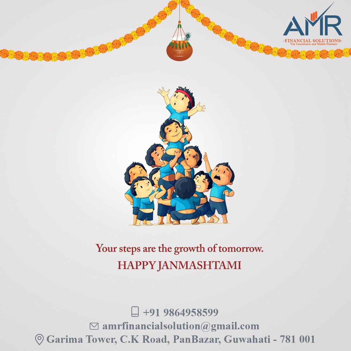 FinancialAmr's tweet photo. A successful team is a group of many hands but of one mind. Happy Janmashtami.

#janmashtami #janmashtamispecial #happyjanmashtami #krishna #krishnajanmashtami#finance #financialsolution #investment #financialadvisor #invest #financialfreedom #insurance #investmentadvisor https://t.co/om3IktxW8v