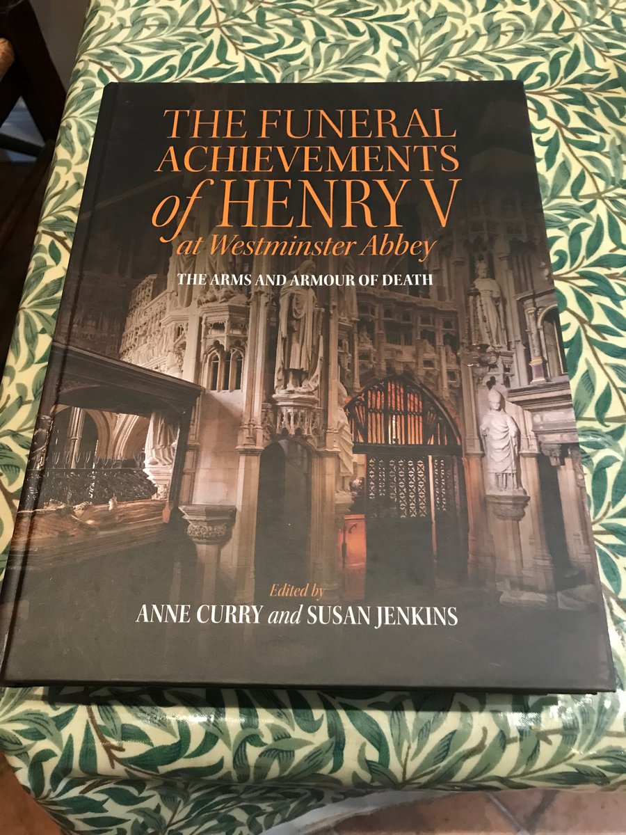 So pleased to see this out in time for 600th anniversary of Henry V’s funeral. Thanks to Susan and all contributors as well as to the Royal Armouries and Boydell Press