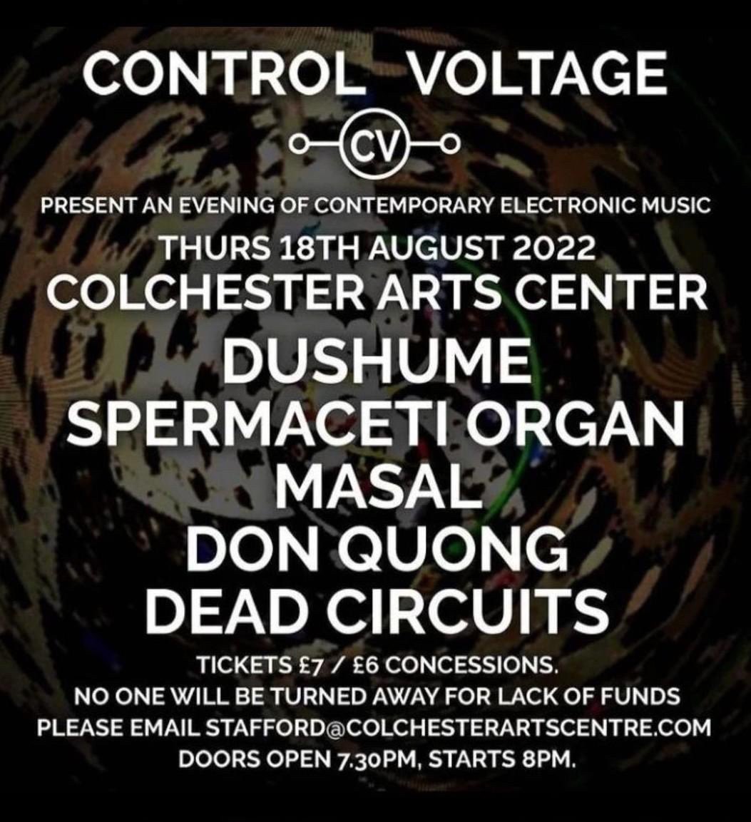 dushume's tweet photo. Tonight @ColchesterArts an evening of electronic music #experimentalsound #noise #diynomad #noiseselector #studiobench
https://t.co/P7oJS03Jxl https://t.co/9hj43Ua62H