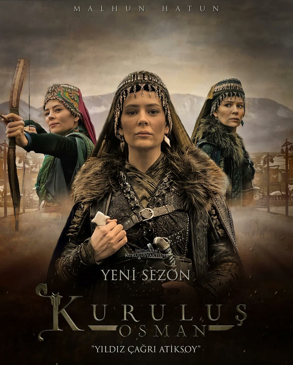 Yıldız Çağrı Atiksoy'in Mahun Hatunu canlandıracağı Kuruluş Osman Yeni Sezon çok yakında atv'de! 🐺🔥

#KuruluşOsman