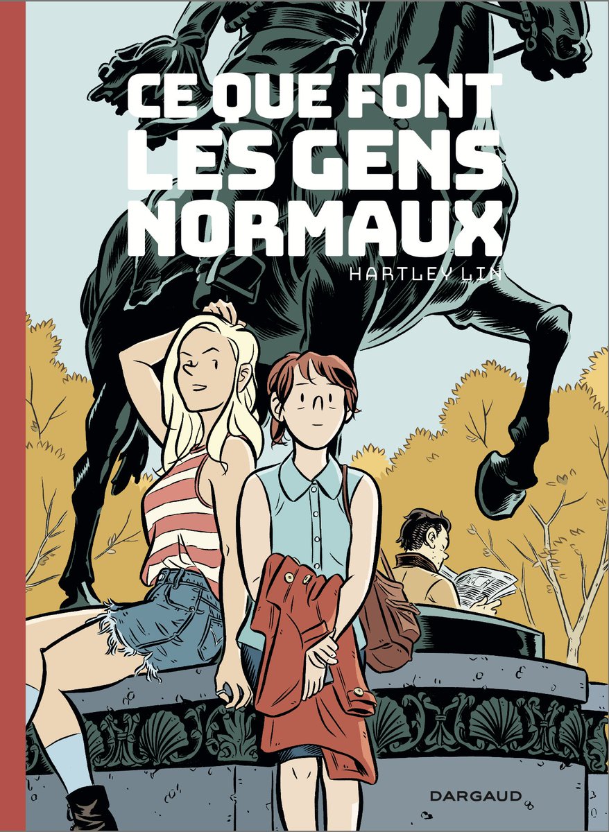 Le monde du travail vu par Hartley Lin (traduit par @norabz), "Ce que font les gens normaux", drôle et terrible, un excellent livre à demander à votre libraire.
@EditionsDargaud 