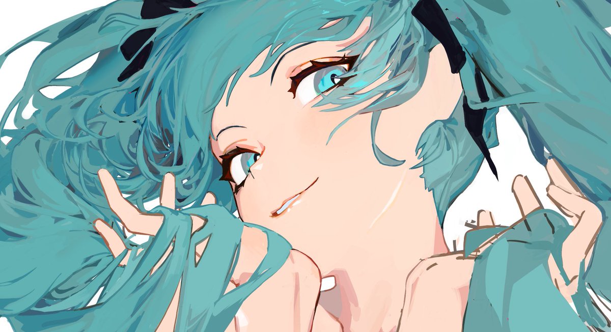 初音ミク 「wip 」|Waterswing🔄水ブランコのイラスト