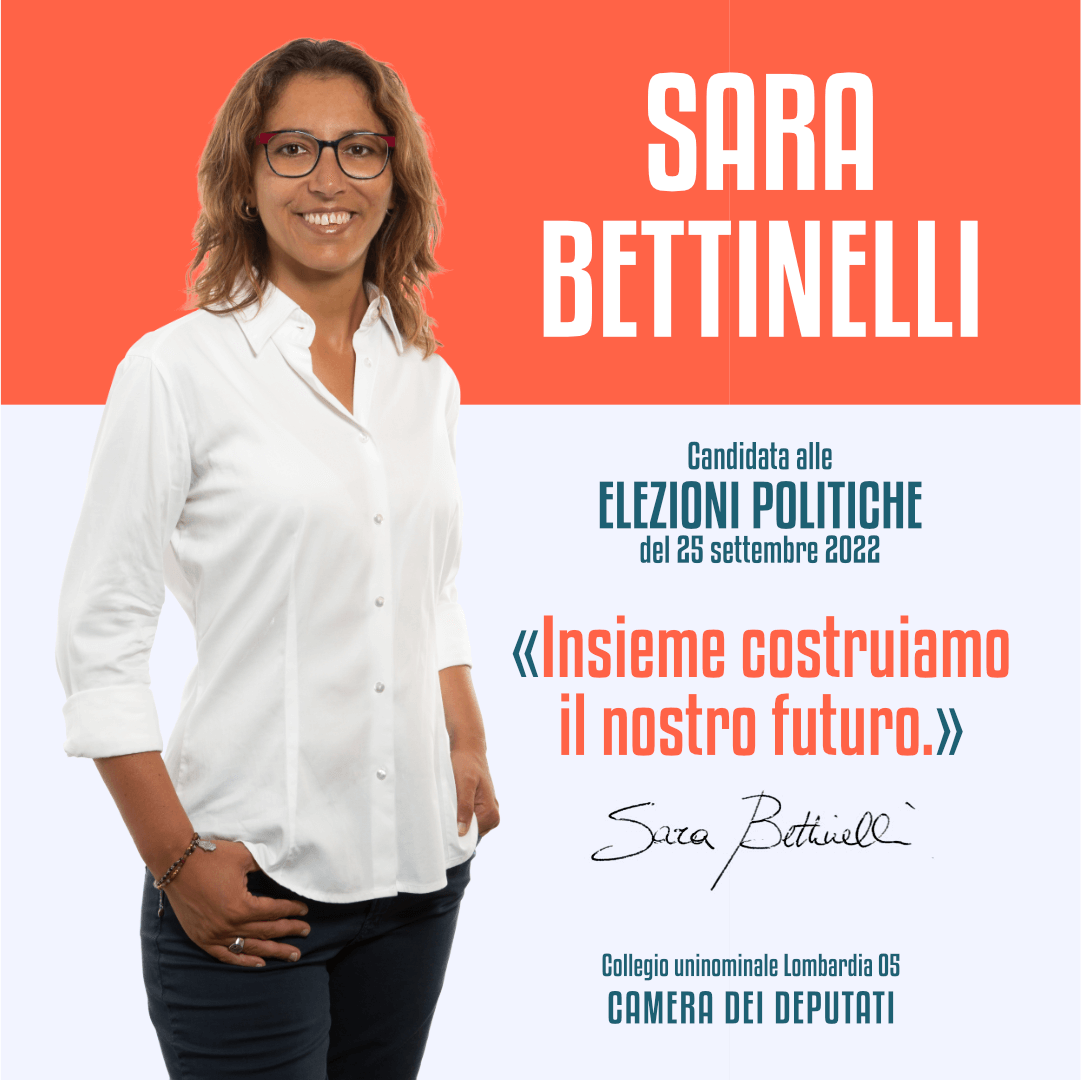 _SaraBettinelli's tweet photo. "Siamo pronti per una nuova sfida. Il lavoro nel territorio, di questi anni, ci conduce a questo risultato che è anche l'inizio di un nuovo percorso. Insieme costruiamo il nostro futuro. Io sono pronta!" @pdnetwork  #ElezioniPolitiche2022 https://t.co/JNz0P6LLrL