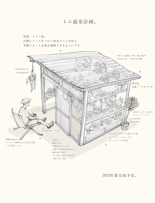 ミニ温室計画🌵 