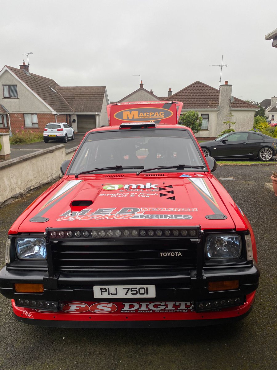 MacpacRefuse's tweet image. Everyone at Macpac Refuse Bodies wishes Colin Price and Chris Johnston all the best for this weekends @UlsterRally based in Newry. Car looks stunning 👌 #teammacpac #ulsterrally #newry