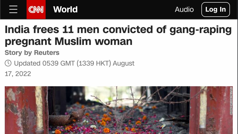 TheDeshBhakt's tweet photo. U want to set 11 Gang Rapists/Killers free?
Fine
U want to twist the law to get them remission?
Fine
U want to garland them outside the jail?
Fine
But can U please not vomit with indignation &amp; anger when the international press prints the news?
#BilkisBano
https://t.co/mQLkj4fTJ1 https://t.co/EF9yrjTgsC