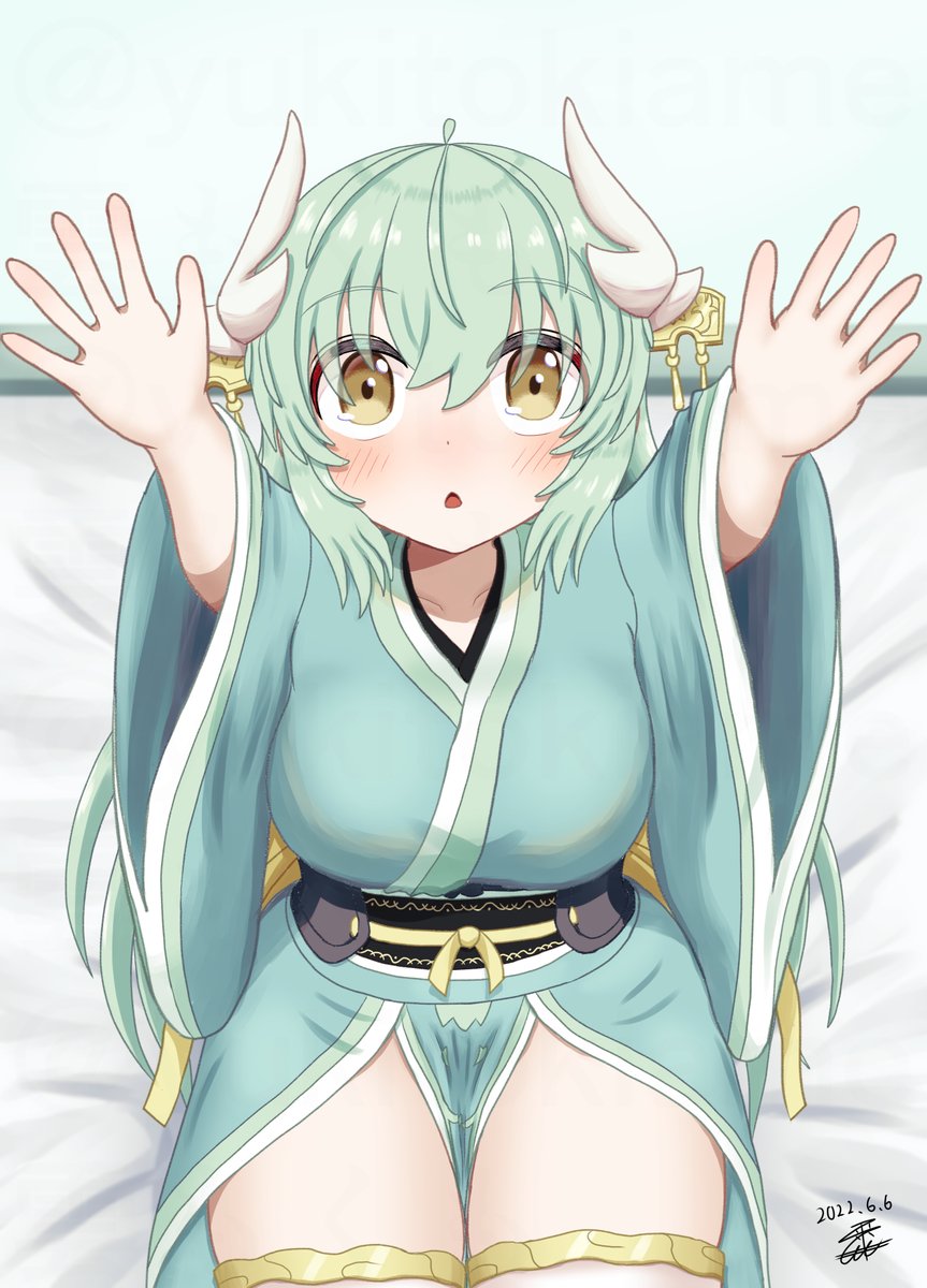清姫(Fate) 「#夏休みはフォロワーさんが増える 夏もやっぱりきよひー! 」|雲もくも@C101新刊委託中のイラスト