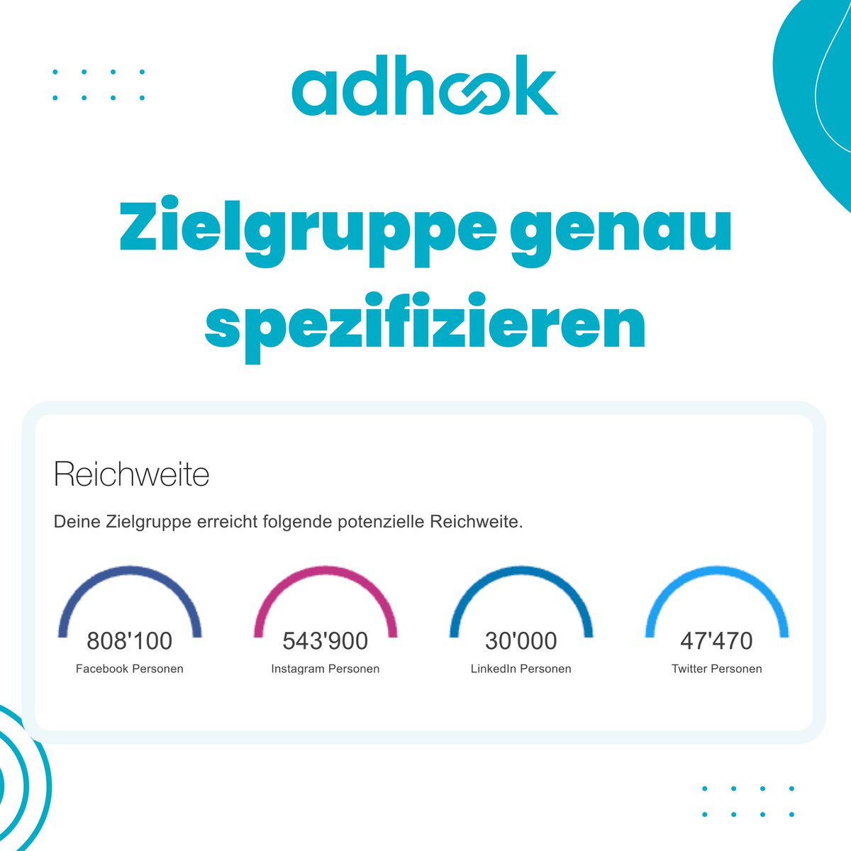adhook_io's tweet photo. Neu bei adhook: Posts automatisch bewerben! 🪄

🔹 Automatisch mehr Engagement erhalten
🔹 Kontrolle behalten, was beworben wird
🔹 Zielgruppe genau spezifizieren
🔹 Detailliertes Reporting pro Post

👉️ https://t.co/fkkFZBck0w

#SocialMediaManagement #CrossChannelAdvertising https://t.co/EvijXVpbe4