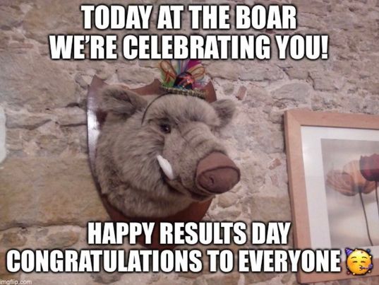 To all those receiving their A level results today we wanted to say a big well done! We can't wait to see some of you in September to start a whole new journey in student journalism.