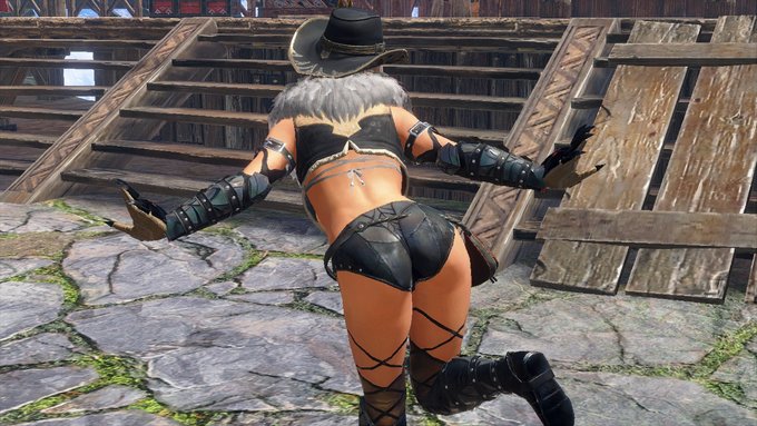 背骨のラインからお尻にかけての形が良いなぁと思ったので撮ってみた。 #モンハンライズ #MHRise #モンハン #NintendoSwitch 