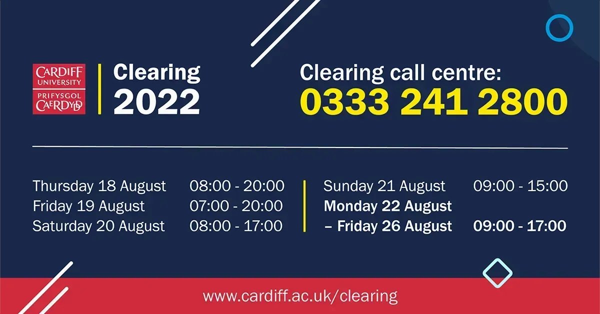 Cardiff University tweet media