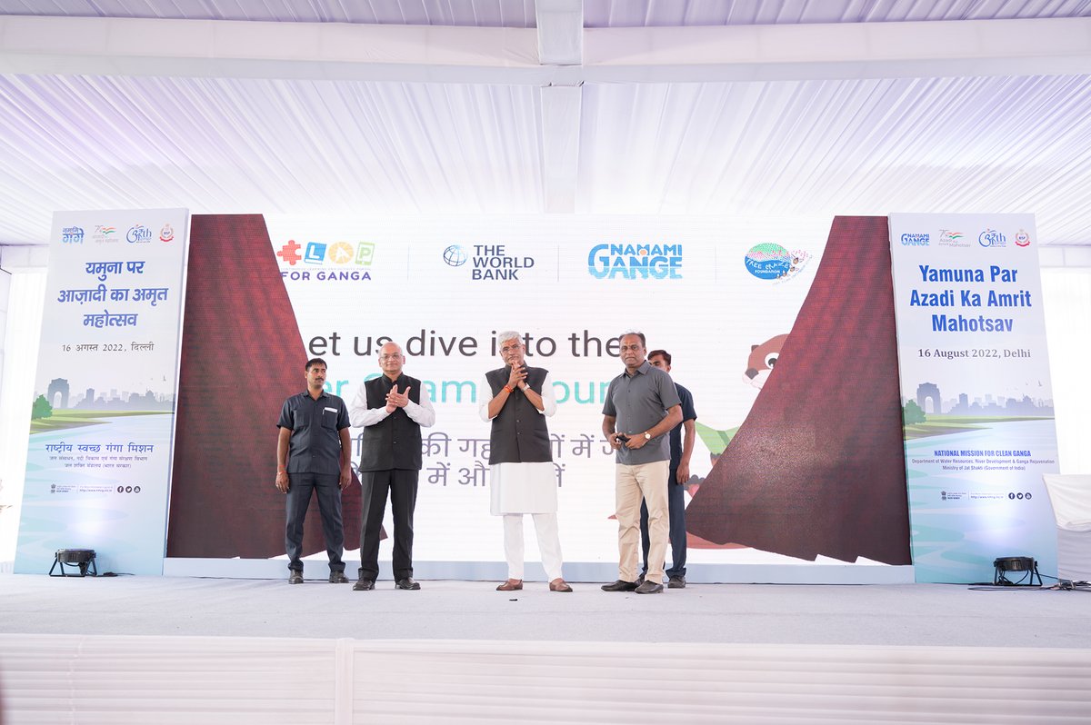 Clap4G's tweet image. Launch of River Champ Course by Honourable Minister Shri.Gajendra Singh Shekhawat.

It’s one of it’s kind SELF-LEARNING COURSE
on rivers &amp;amp; river science.

Visit Now
clap4ganga.com/learn-more

#namamigange #clap4ganga

#riverchamp #selflearn #free #learnmore #learn #fun #course