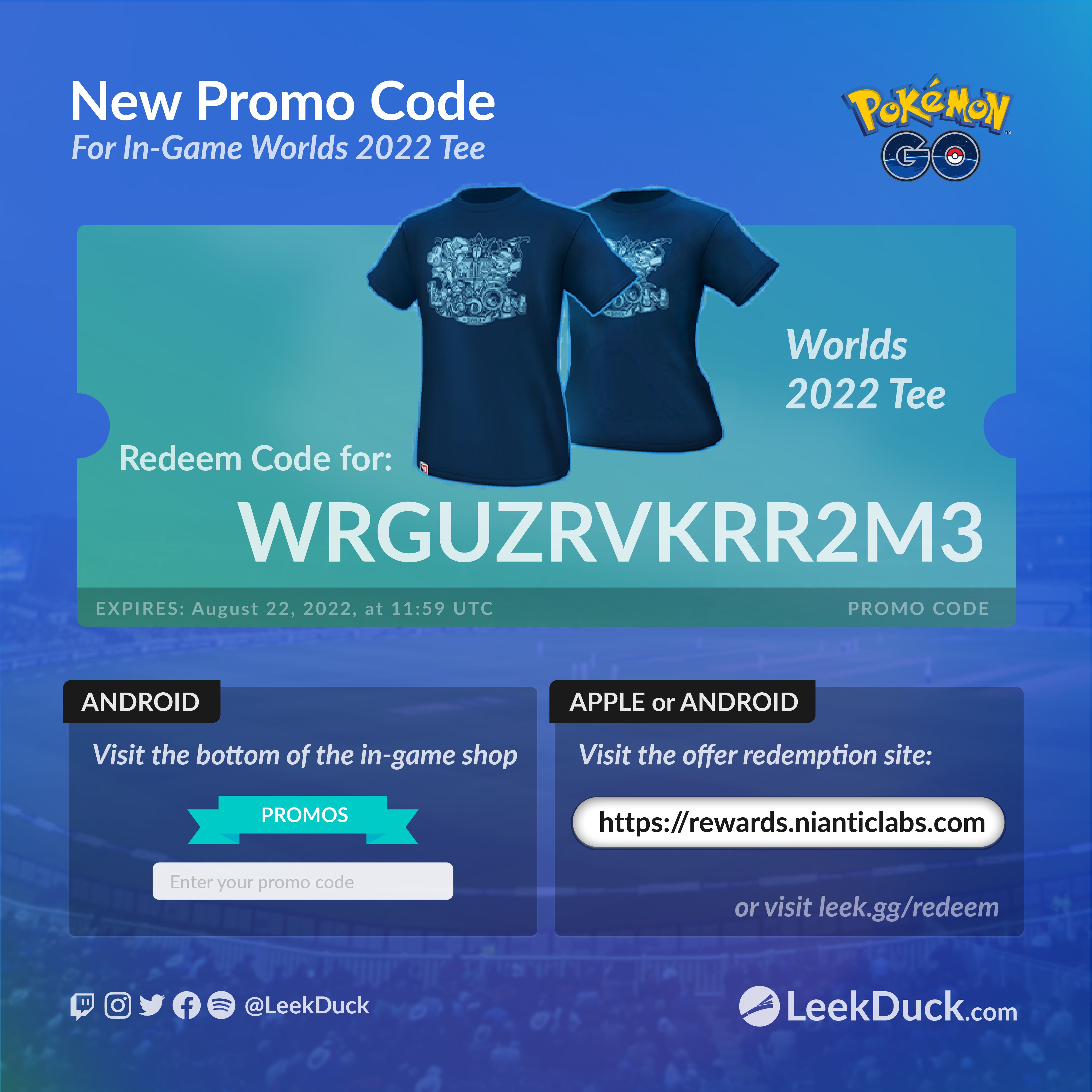 Leek Duck - A new Promo code is now available until July