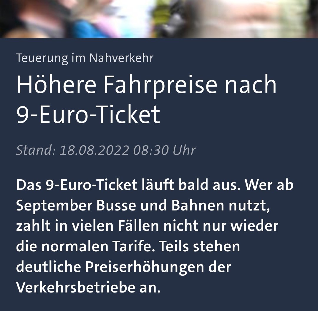 Es war zu erwarten aber are you fucking kidding me