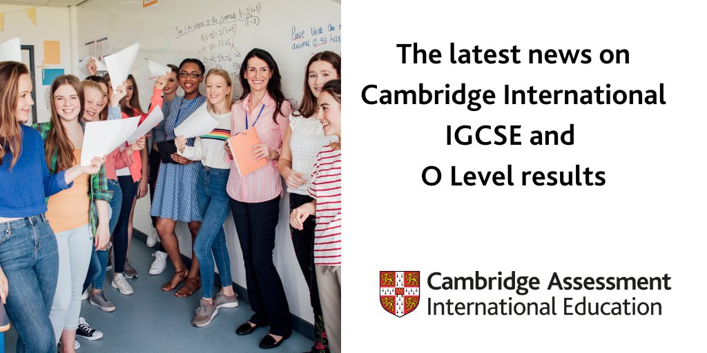 Today, around 250,000 students worldwide will receive their Cambridge #IGCSE and O Level results from our June 2022 exam series.

Congratulations to all our #CambridgeSchools and #CambridgeLearners around the world.

Read more at cambrid.ge/3T0J7VK