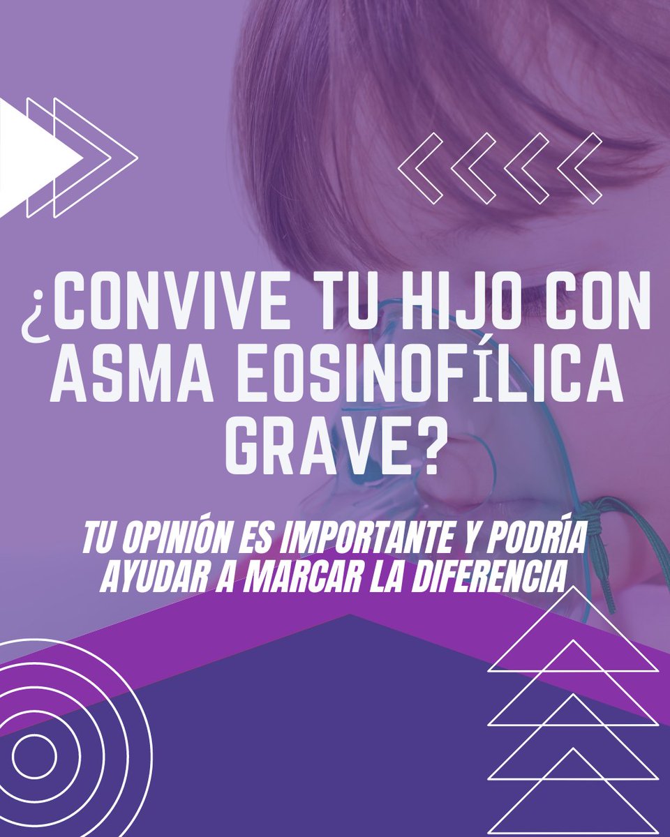 RespiraSevilla's tweet photo. ¿Convive tu hijo con asma eosinofílica grave? 🫁👦🏻
Tu opinión es importante y podría ayudar a marcar la diferencia.
Comparte tu opinión 💡
Participa en una encuesta reembolsada
Recibirás una tarjeta de regalo 🎁
🔗Enlace: https://t.co/YhAtts45Tj
#asmagrave #asmatico https://t.co/v0rnuSv15M
