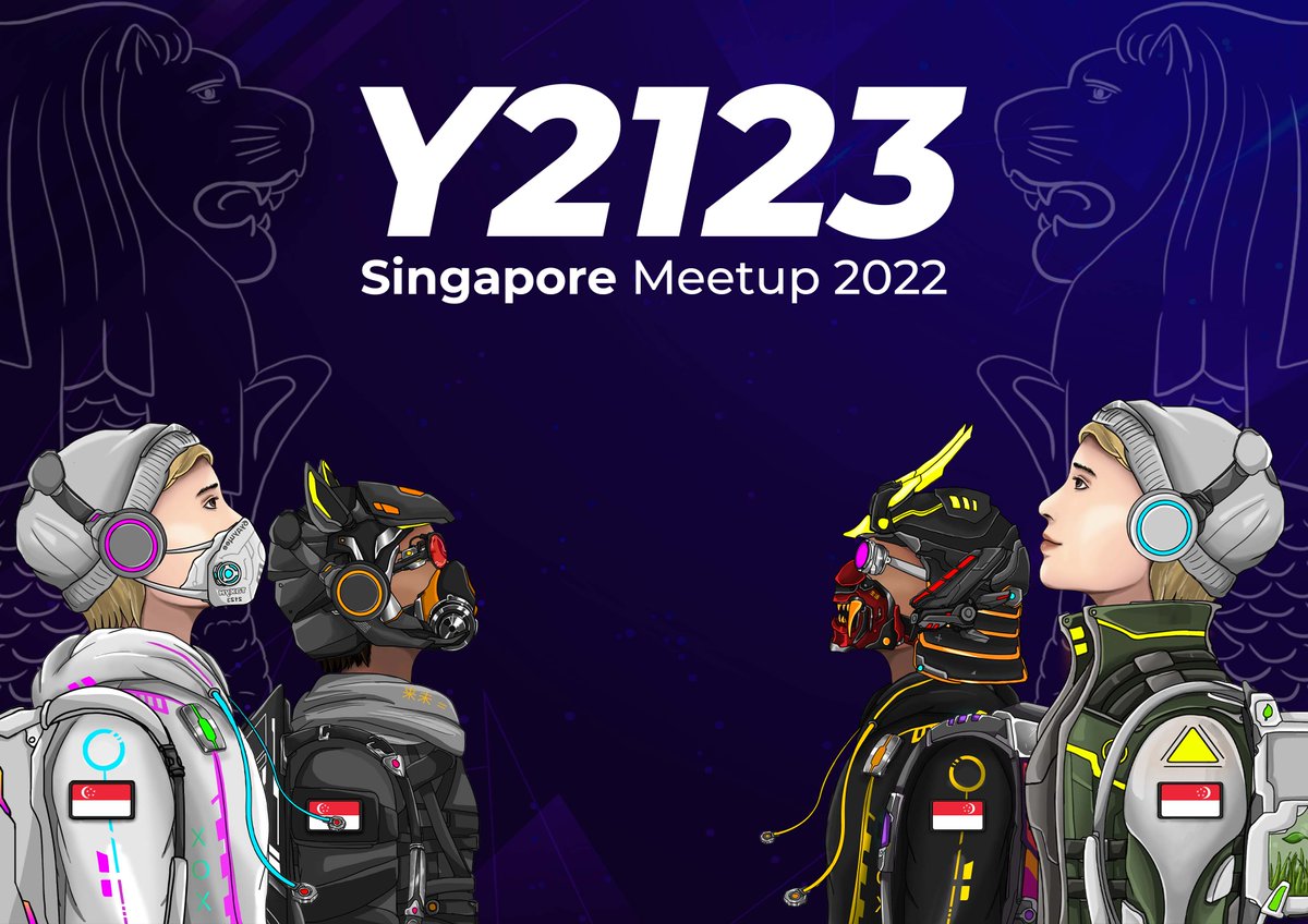 🔥Who's ready for #Y2123 Singapore Meetup 🇸🇬 ????

➡️Cast your vote on the timing here: discord.com/channels/88373…

🔥LFG🚀🚀 #NFTs #NFTCommunity