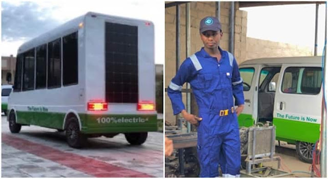 truthapostle_'s tweet photo. Great Things Happening in Maiduguri: Mustapha Gajibo Builds 12-Seater Electric Buses, Photos Excite Nigerians https://t.co/dYEbN5S9e9 https://t.co/yJXA9aQawC