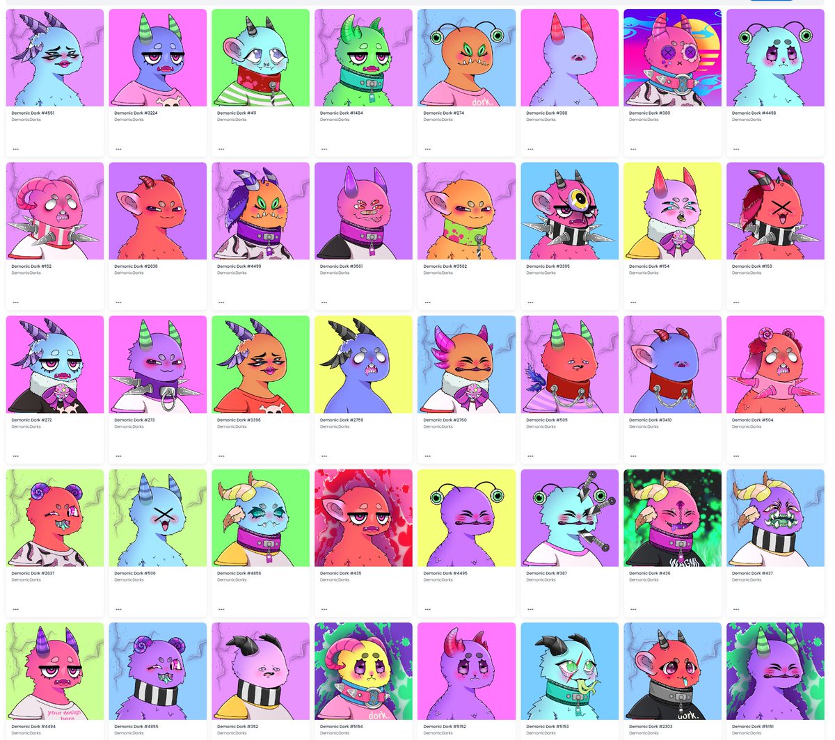 <a href="/DemonicDorks/">Demonic Dorks NFT 💜 SOLD OUT 🔥</a> Did they announce the winner???? Because I totally blew everyone away with my skills. 

That fact. 

PEEEAAAAAAZZZE!!!!!!!!!!!!!

I need to get my dork count up!!!!!!!!!!!!!!!!!!!

This is like

     no 
                      dorks. 

How am I supposed to meet a man like this????